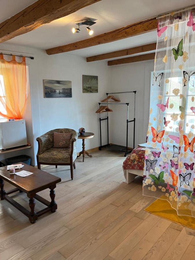 Chambre Papillon Avec Acces Terasse La Neuveville Exteriör bild